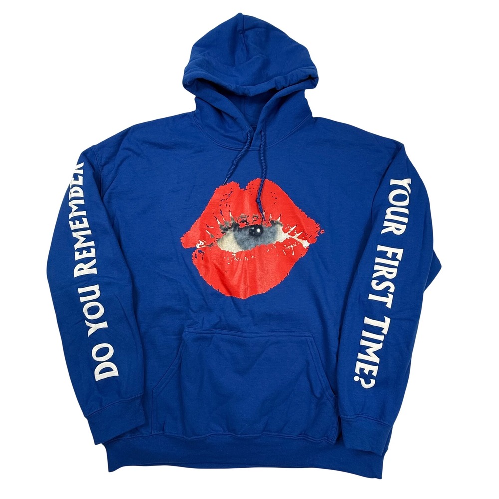 The Kid Laroi 2022 EOTW Tour Hoodie Blue XL Do You Remember Your First Time